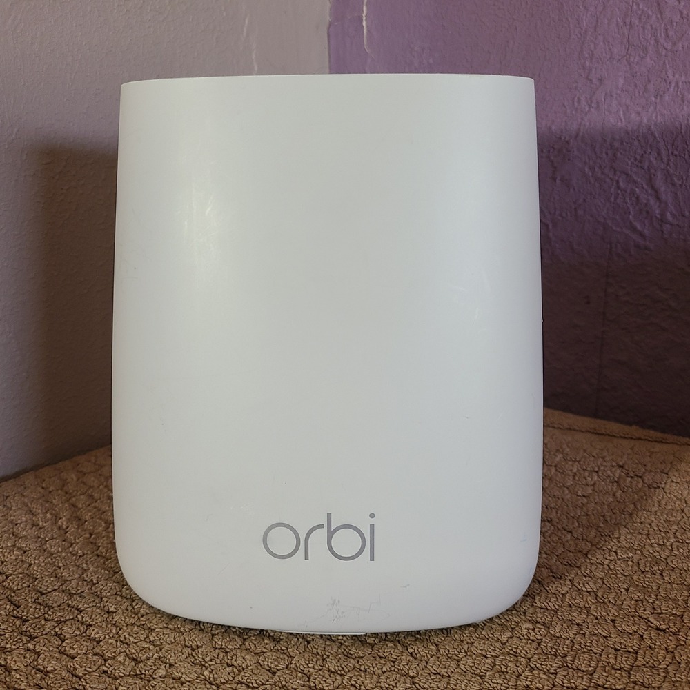 Netgear Orbi Satellite RBS20 Mesh WiFi Extender White Tri-Band AC2200 Unit Only